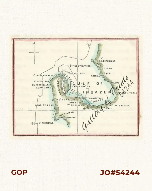 Chart of Sual (Gulf of Lingayen)