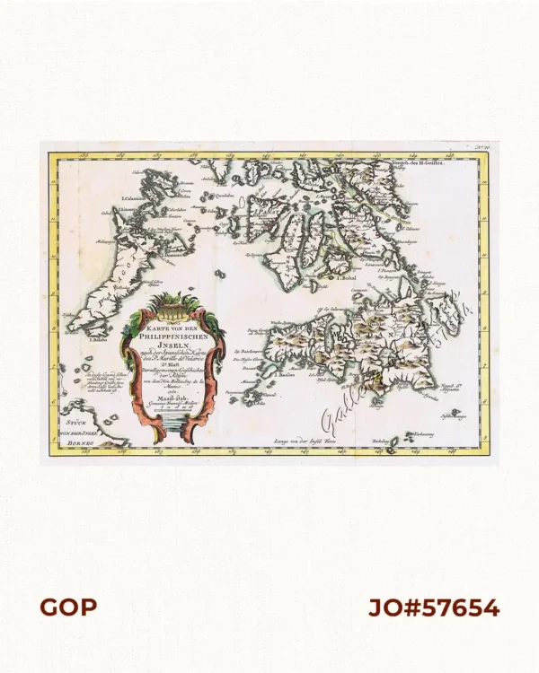 Karte von den Philippinischen Inseln   2. Blatt