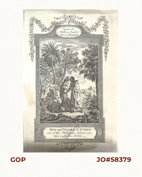 Men and Women of St. John (one of the Philippine Islands) in their respective habits.