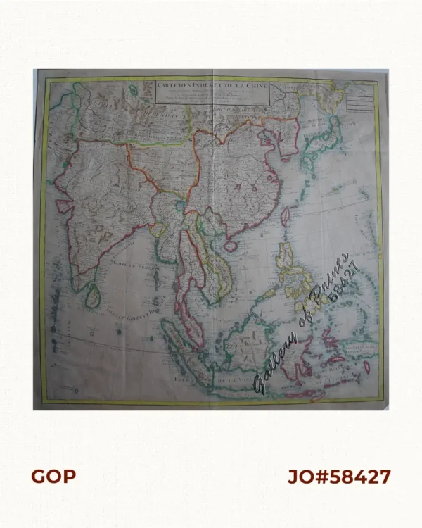 Carte des Indes et de la Chine…