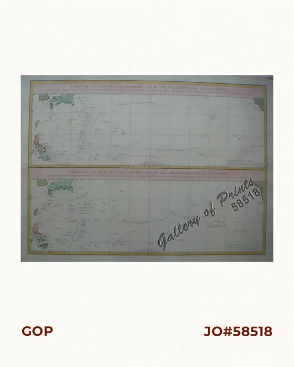 Partie de la Mer du Sud comprise entre les Philippines et la Californie…..