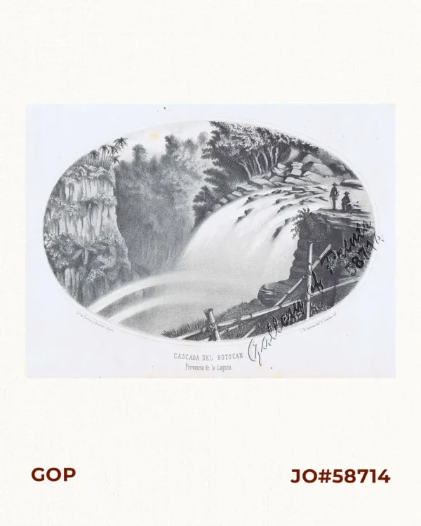 Cascada del Botocan. Provincia de la Laguna. [Botocan Falls]