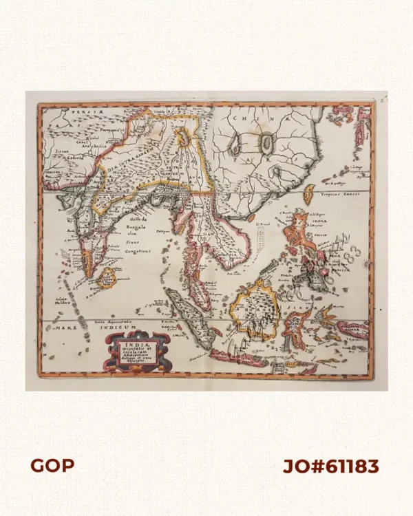 Indiae orientalis et Insularum Adiacentium Antigua et nova descriptio