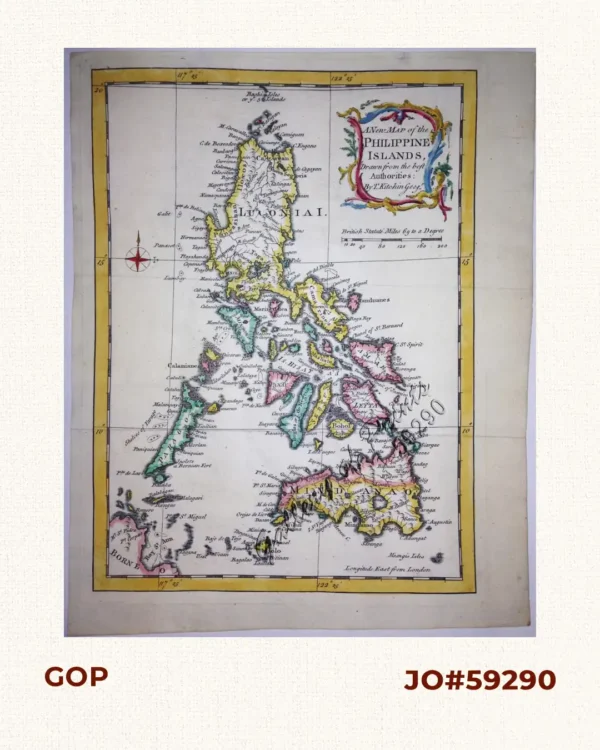A New Map of the Philippine Islands, Drawn from the best Authorities