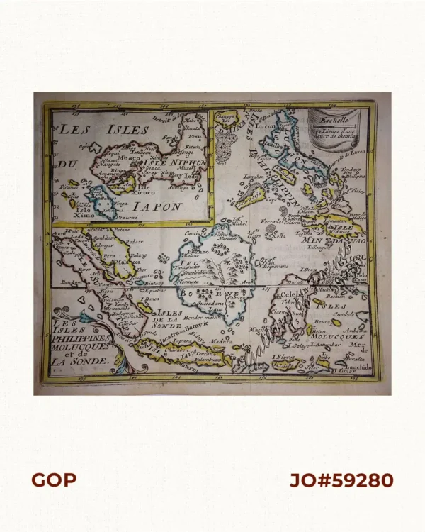 Les Isles Philippines Molucques et de La Sonde Les Isles du Iapon