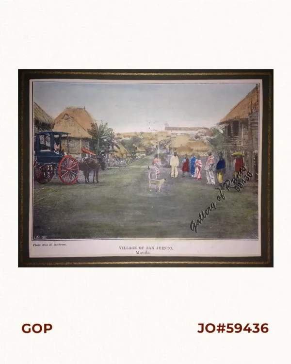 Village of San Juento. Manila