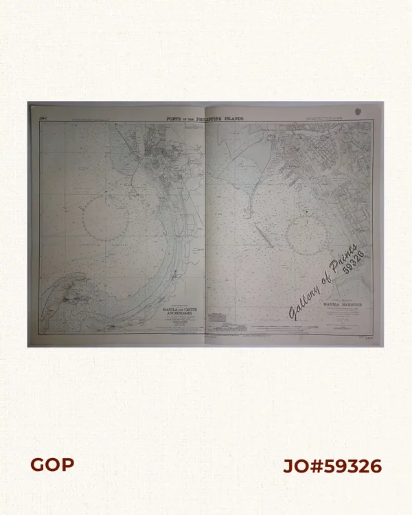 Ports in the Philippine Islands. insets: 1) Luzon I. - West Coast. Manila and Cavite Anchorages. From the United States Government Chart of 1950. with additions and corrections to 1969. 2) Luzon I. - West Coast. Manila Harbour. From the United States Government Chart of 1950. with additions and corrections to 1969.