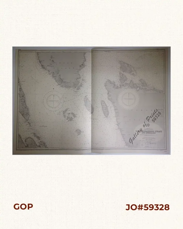 China Sea - Philippine Islands. San Bernardino Strait and Approaches. From the United States Coast Survey  Charts to 1923. with additions and corrections to 1934.