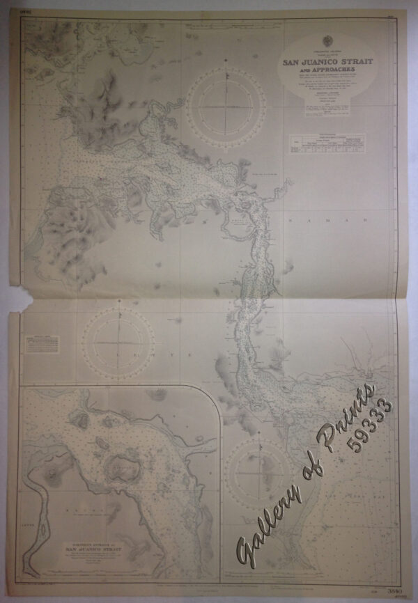 Philippine Islands. Samar and Leyte. San Juanico Strait and Approaches. From the United States Government Surveys to 1935. With Additions and Corrections from the Philippine Gov't. Charts to 1957. inset: 1) Northern Entrance to San Juanico Strait. From the United States Government Surveys of 1925. With Additions and Corrections from the Philippine Gov't. Charts to 1957.