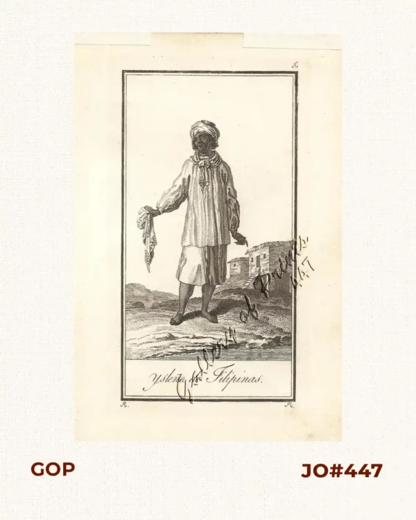 Ysleño de Filipinas, pl. 81 [Male Islander of the Philippines]