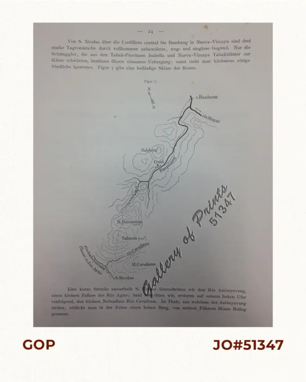 [Sketch of the Area Between San Nicolas to Bambang]