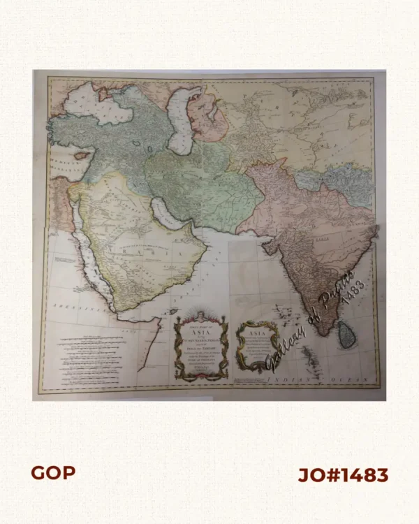 First Part of Asia, being Turky, Arabia, Persia, most of India and Tartary…… (4 sheets)