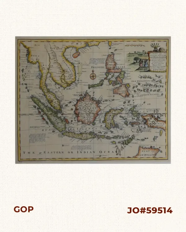 A New and Accurate Map of the East India Islands