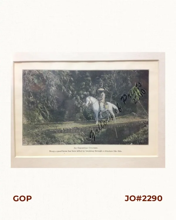 An Old-style Culvert