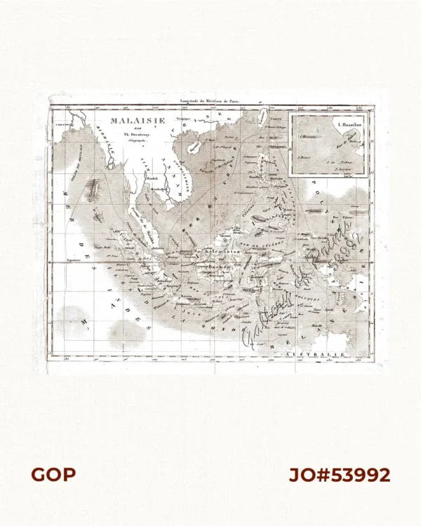 'Malaisie. inset: I. Bassilan