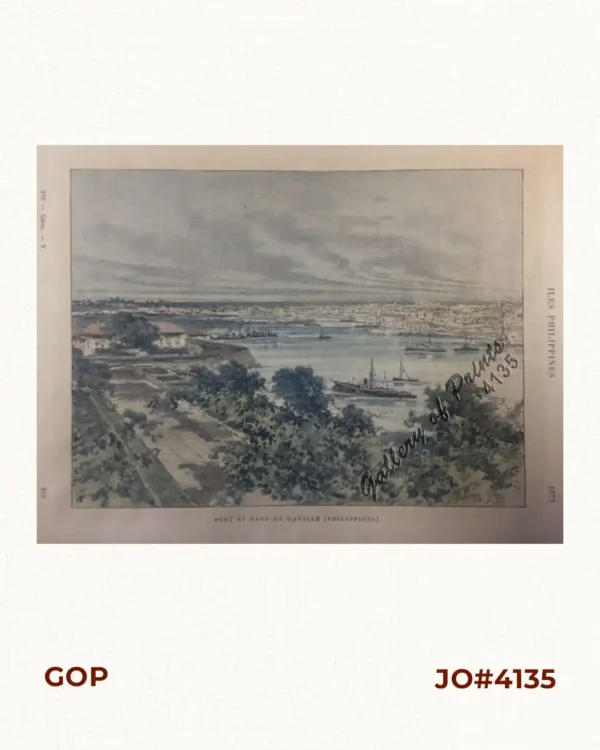 Port et Rade de Manille (Philippines)