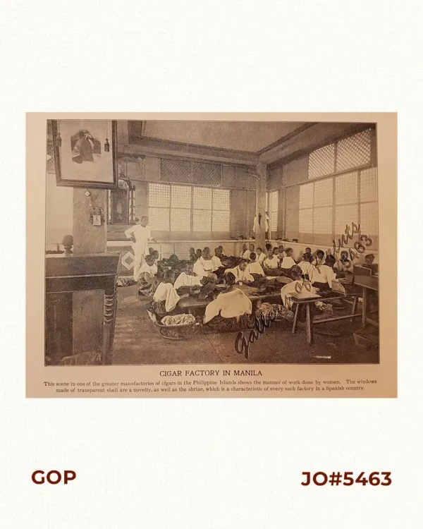 Cigar Factory in Manila
