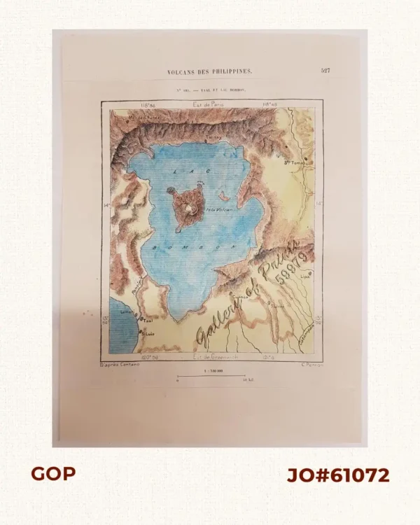 Taal et Lac Bombon. [.No. 109]