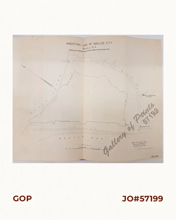 Magistral Line of Walled City, Manila P.I.