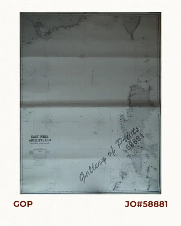 East India Archipelago (Western Route to China. Chart No.6) London, Published by James Imray and Son, 89 & 102 Minories, 1872