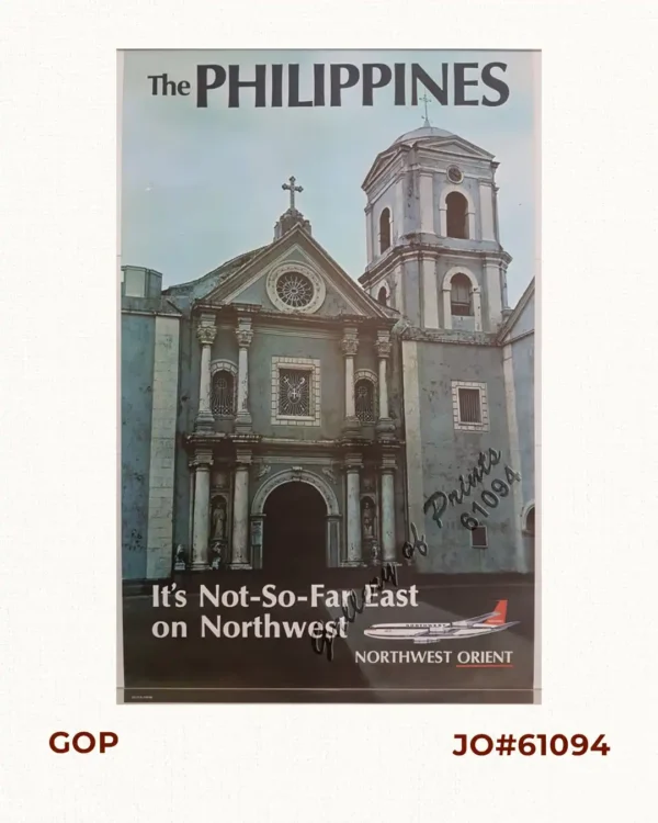 The Philippines. It's Not-So-Far East on Northwest. Northwest Orient.