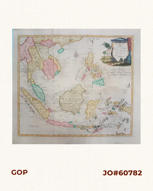A Map of the East India Islands, agreeable to the most approved Maps and Charts