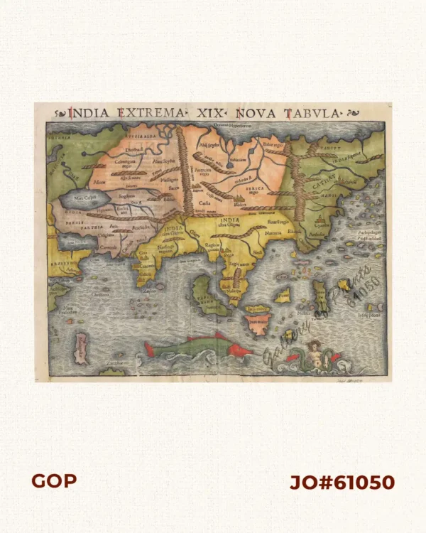 India Extrema XIX Nova Tabula
