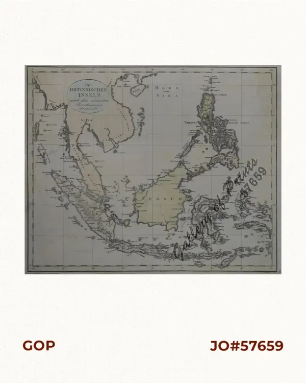 Die Ostindischen Inseln nach den neuesten Berichtigungen dargestellt [The East Indies Presented According to the Latest Corrections]