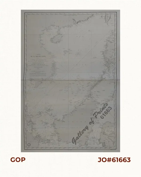 Carte de la Mer de Chine… par M. Daussy,… capitaine Horsburgh… Sous le Ministère de M. Ducampe De Rosamel… au Dépôt-Général de la Marine en 1838.