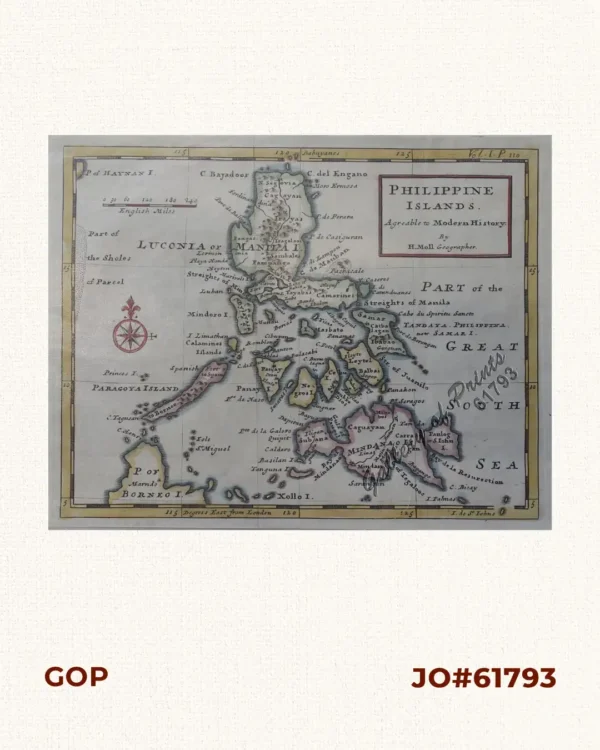 Philippine Islands. Agreable to Modern History