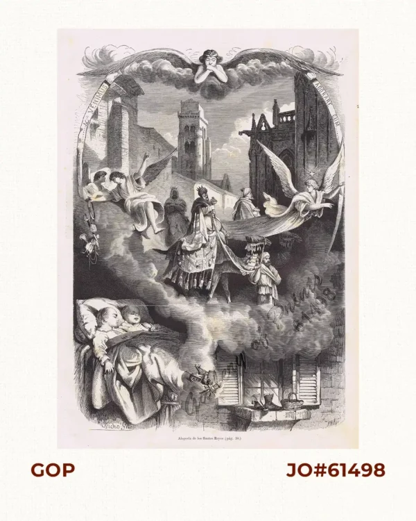 Alegoria de los Santos Reyes (pág. 30.) [Three Kings]