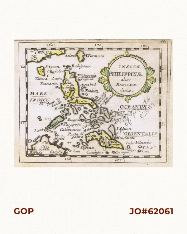 Insulae Philippinae alias Manilhae dictae