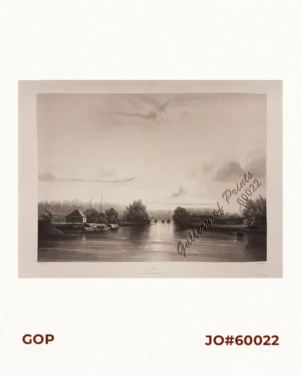 Site dans la riviere de Passig [sic]. [View of the Pasig River]