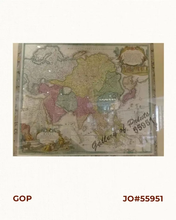 Asiae Recentissima Delineatio, Qua Status ex Imperia Totius Orientis