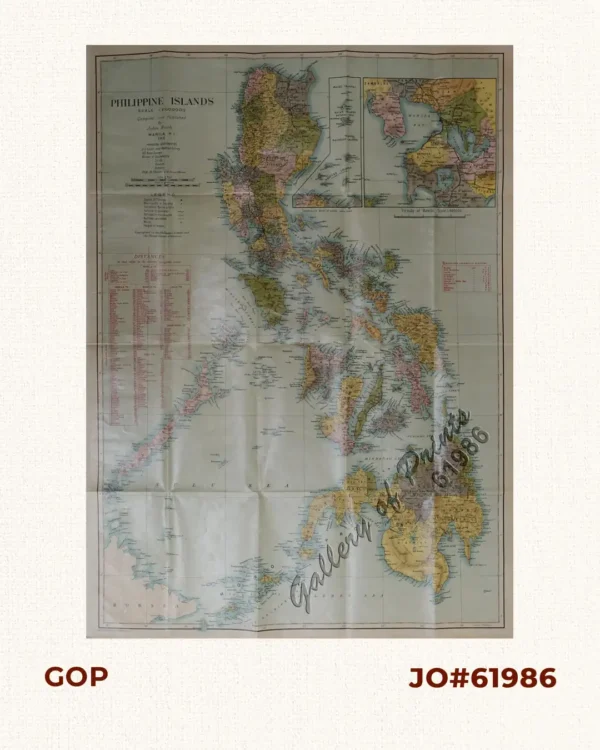 Philippine Islands  insets: 1) [Bashi Channel, Batan Islands and Babuyan Islands]. 2) [Manila Bay]