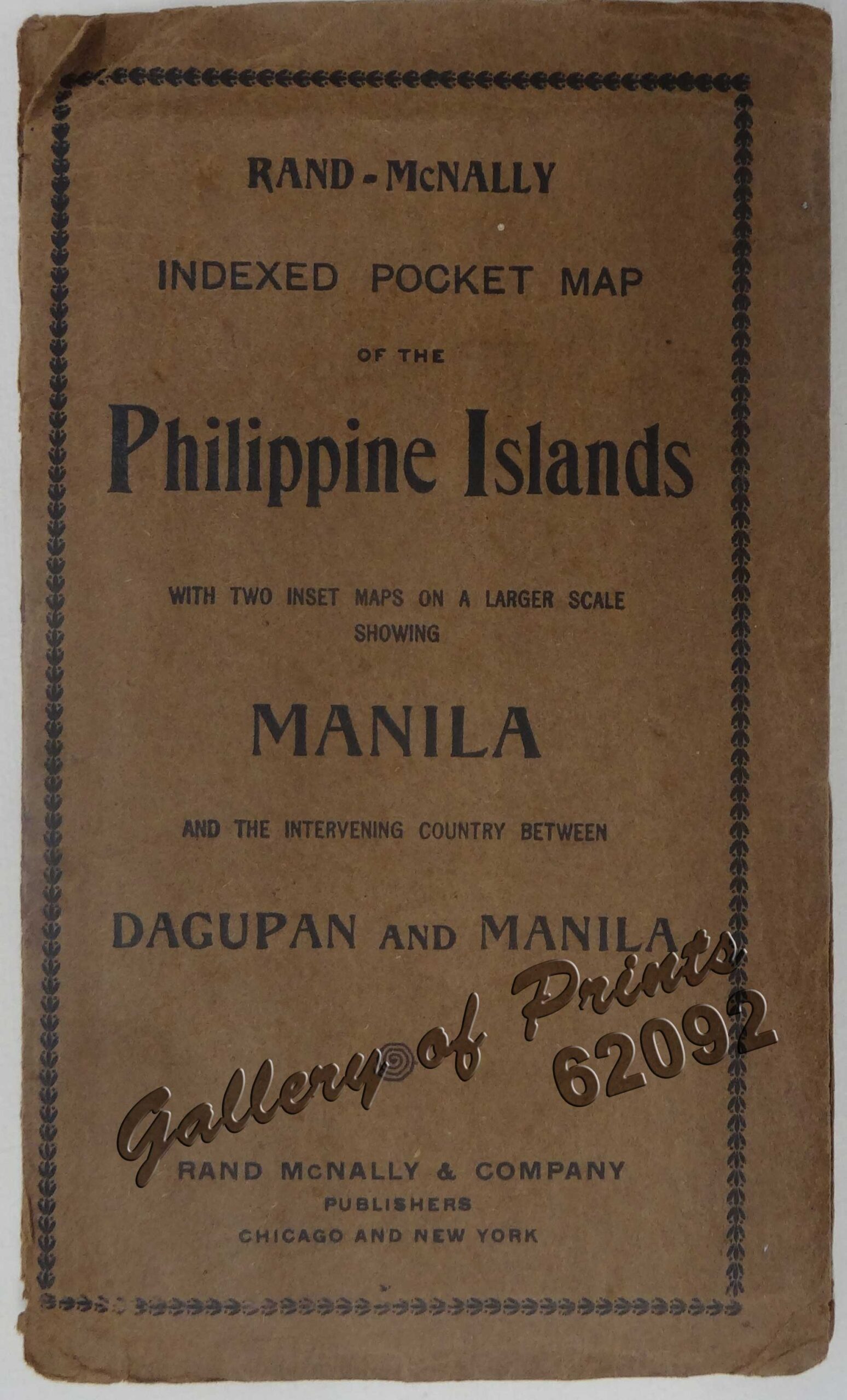 Philippine Islands insets: 1) Manila to Dagupan 2) Manila 3) Philippine Islands and the China Sea 4) Batanes (Bashee) and Babuyanes Is. 5) Sulu Archipelago - Image 7