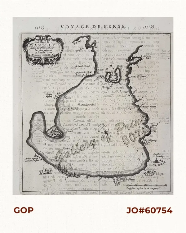 La Baie de Manille, Selon les Observations les plus recentes. A Leide, Chez Pierre vander Aa .