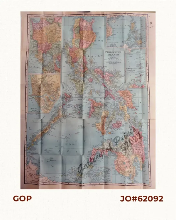 Philippine Islands insets: 1) Manila to Dagupan 2) Manila 3) Philippine Islands and the China Sea 4) Batanes (Bashee) and Babuyanes Is. 5) Sulu Archipelago