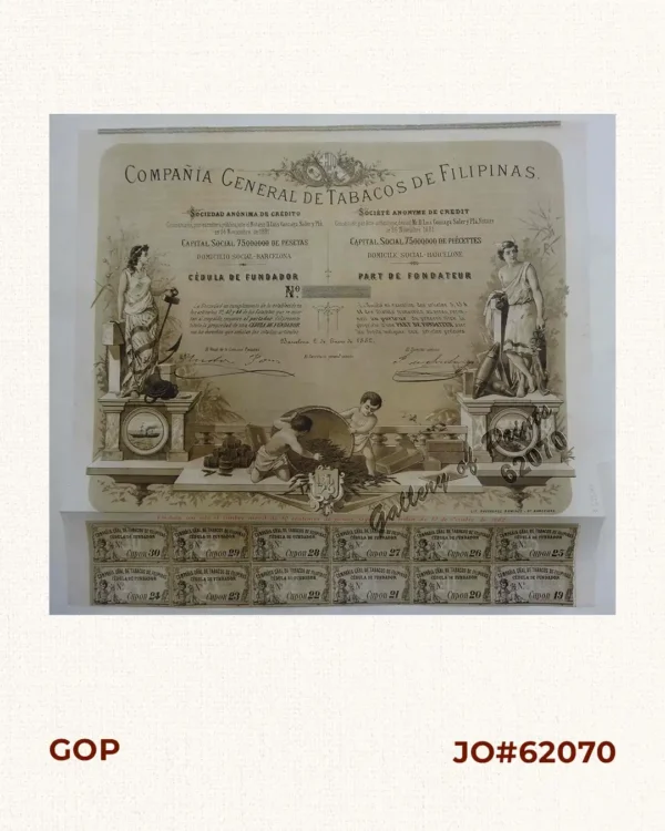 Cedula de Fundador