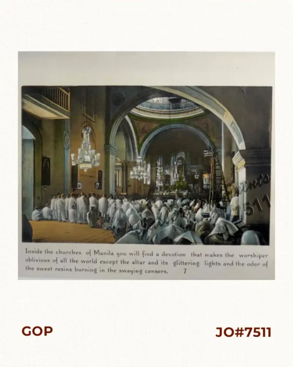 Inside the churches of Manila…