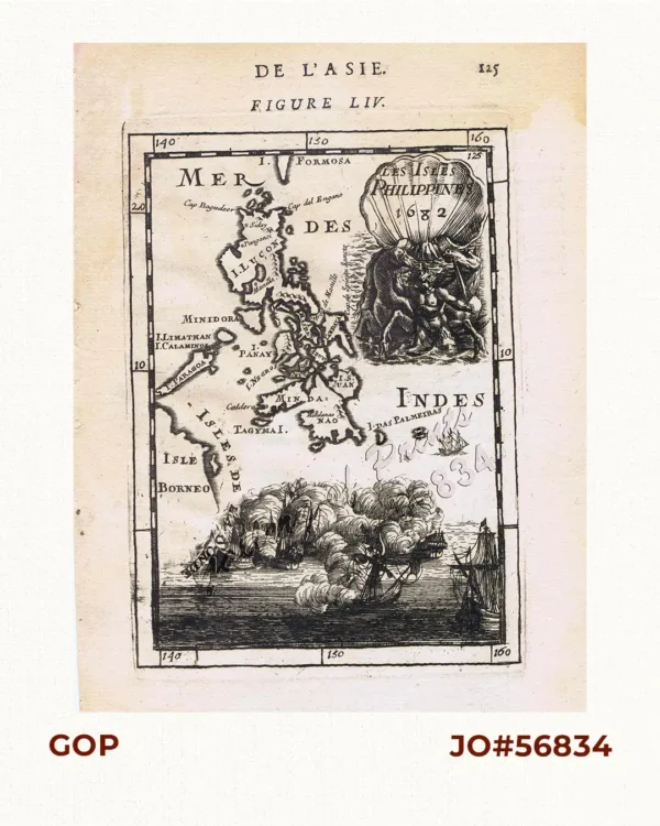 Les Isles Philippines 1682
