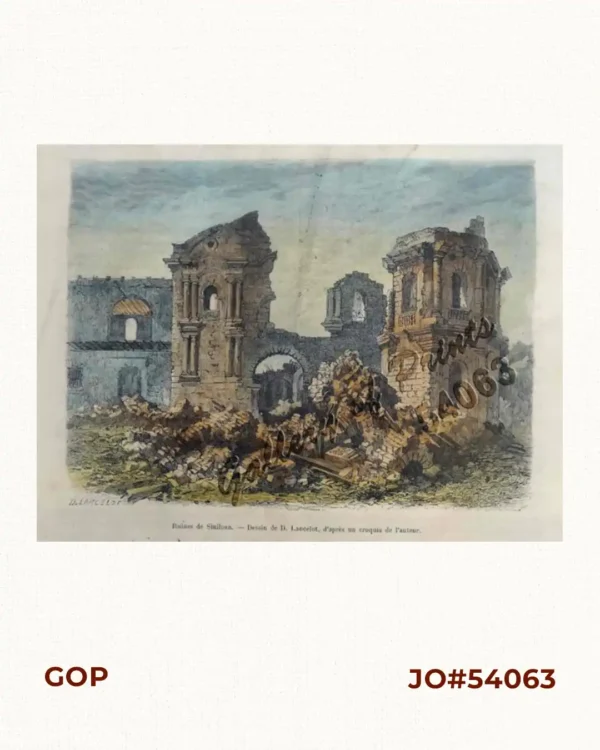 Ruines de Siniloan. [Ruins of Siniloan.]