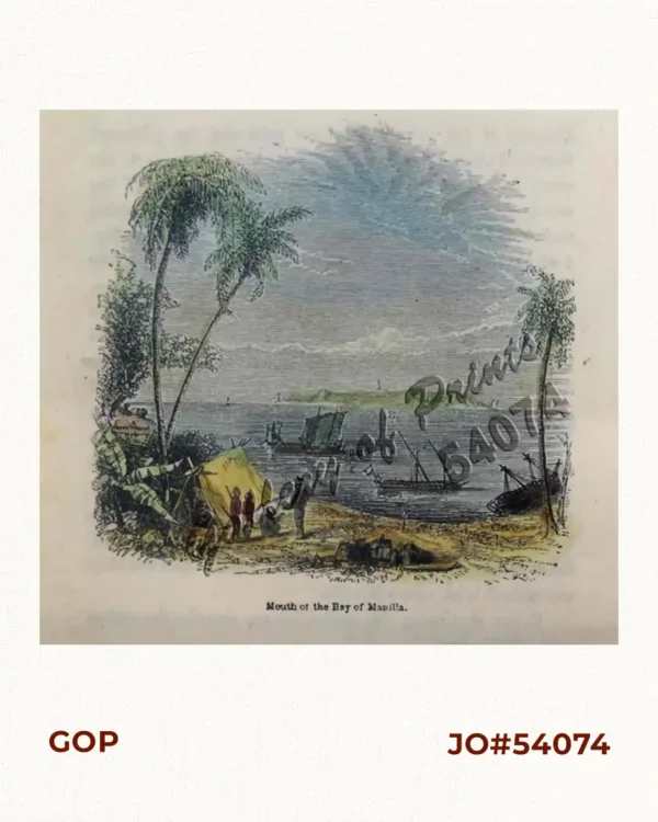 Mouth of the Bay of Manilla.