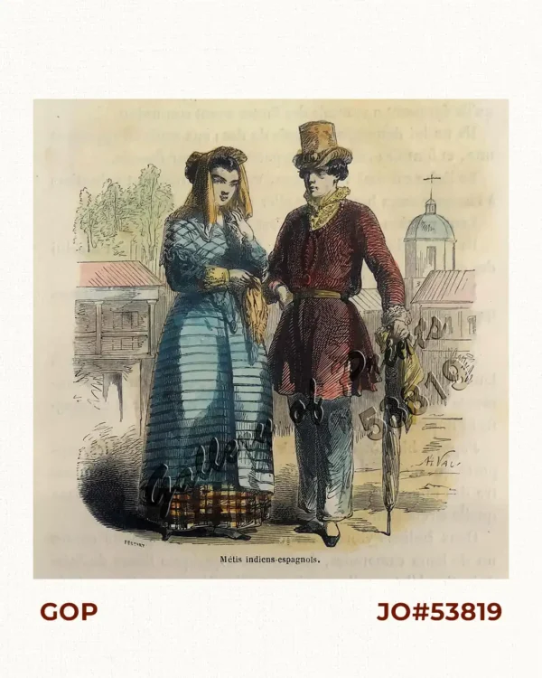 Métis indiens-espagnols [Indian-Spanish Métis]