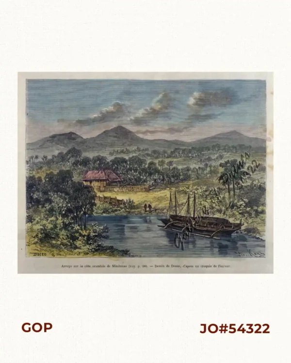 Arroyo sur la côte orientale de Mindanao [East Coast of Mindanao]