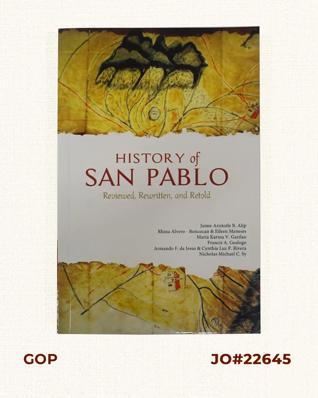 History of San Pablo. Reviewed, Rewritten, and Retold