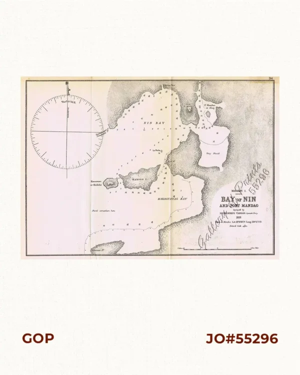 Masbate I. Bay of Nin and Port Mandao