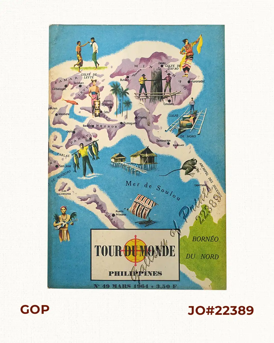 Le Tour du Monde Philippines No. 49 Mars 1964