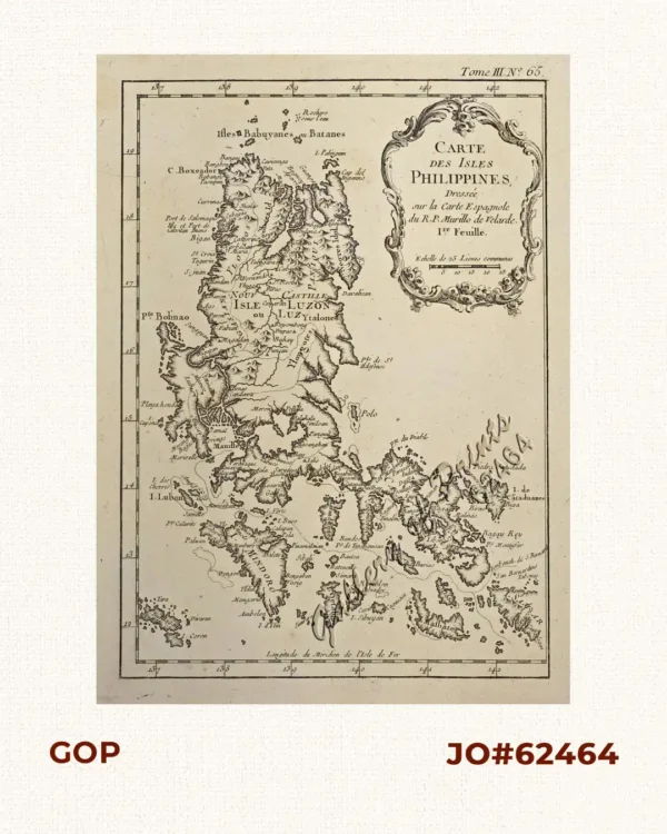 Carte des Isles Philippines (1e feuille)