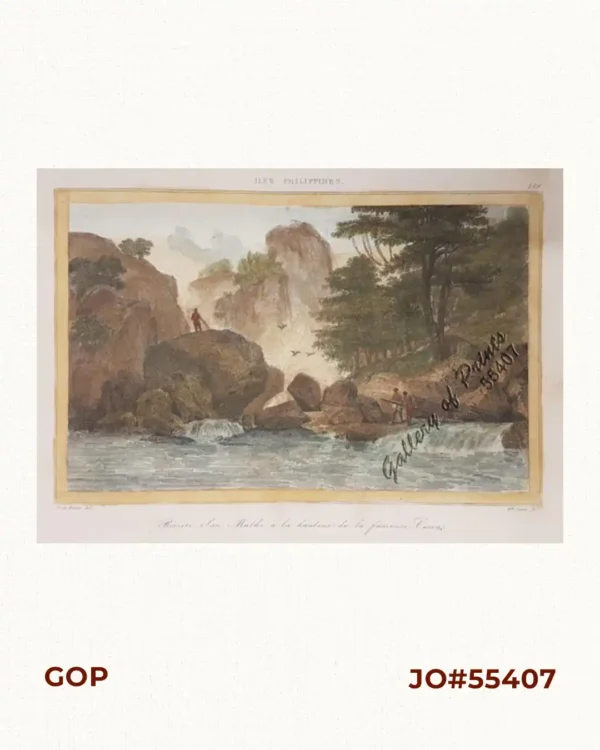 Iles Philippines - Riviere San Mathe a la hauteur de la fameuse Cueva (San Mateo River and San Mateo Cave)